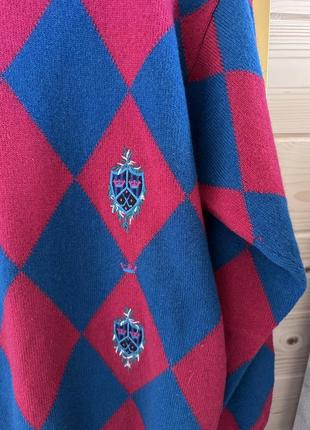 Вінтажний вовняний светр pringle of scotland2 фото