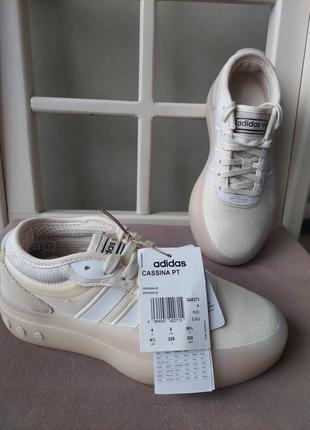 Стильные кроссовки-кеды adidas cassina pt4 фото