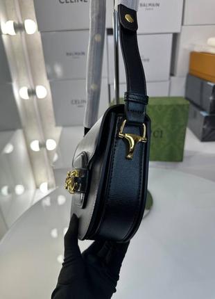 Мини сумка gucci horsebit 1955 круглой формы9 фото