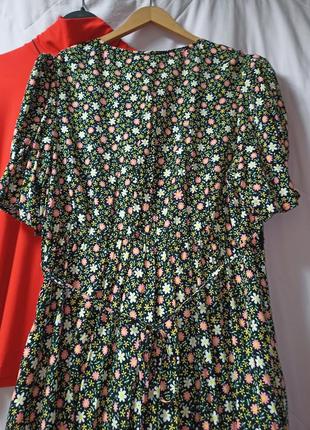 Новое штапельное платье из эко вискозы,52-58разм.,new look.4 фото