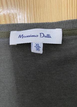 Massimo dutti кардиган темно зависимого/хаки цвета от дорогого бренда на пуговицы2 фото