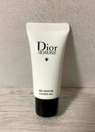 Парфюмированный гель для душа и волос dior homme gel douche shower gel 20 мл1 фото