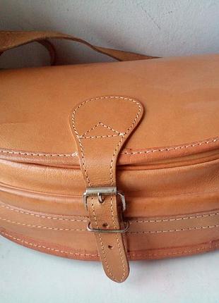 Кожаная сумка. индия. 2