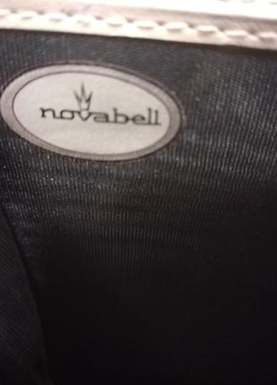 Novabell винтажная кожаная сумка.9 фото