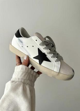 Голден гус кеди жіночі golden goose ggdb black star6 фото