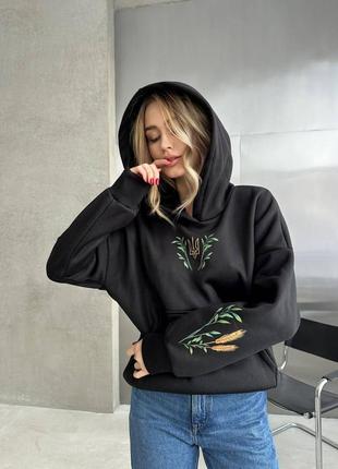 Худи женское на флисе