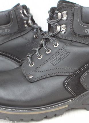 Зимові черевики dockers шкіра німеччина 45р непромокаючі термо