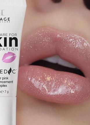 Інтенсивний живильний гель для губ image skincare ormedic sheer pink lip enhancement complex