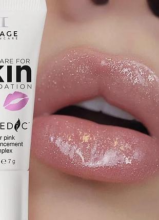 Image skincare ormedic sheer pink lip enhancement complex_ інтенсивний живильний гель для губ