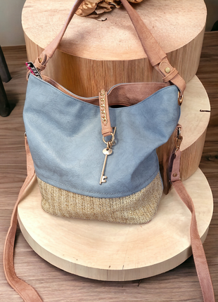 Нова стильна, велика сумка, жіноча сумочка,  тоут, шопер1 фото