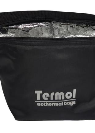 Термо-сумка чорна «лач-пак»3 фото
