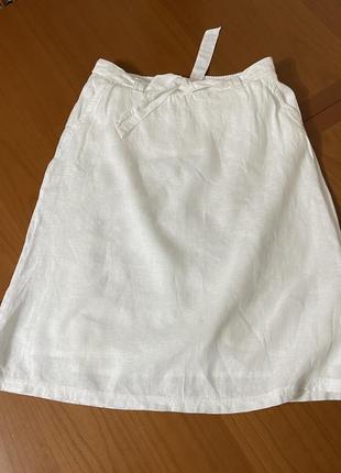 Льняная юбка на подкладке gerry weber