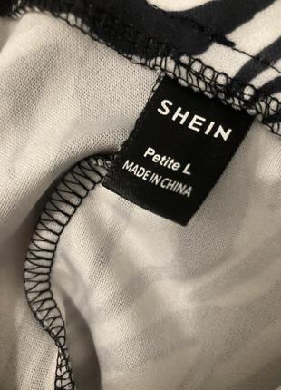 Брюки клеш от shein принт зебра2 фото