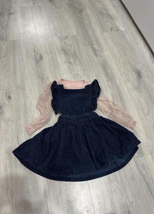 Сарафан платье блуза 98-104 р 220 гр