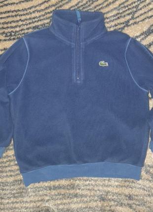 Флисовая кофта на 4 годика lacoste