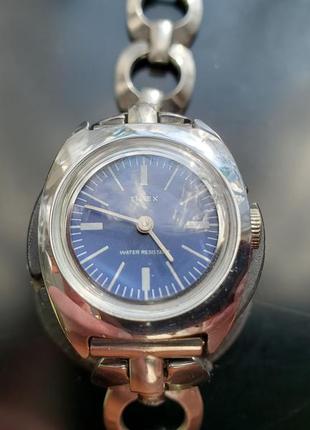 Timex механические женские часы из америкы, 60ти4 фото