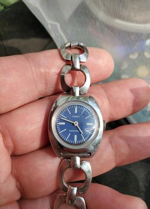 Timex механічний жіночій годинник з америки, 60ті2 фото