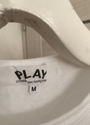 Мужская футболка play comme des gargons3 фото