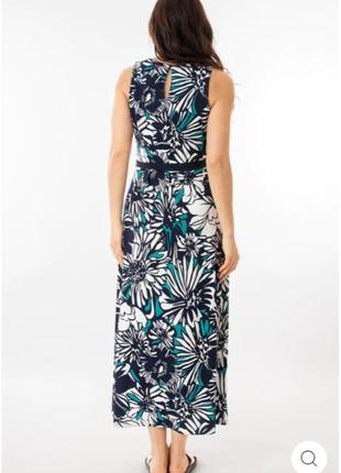 Новое контрастное платье с пальмовым цветом 48-50 розмір3 фото