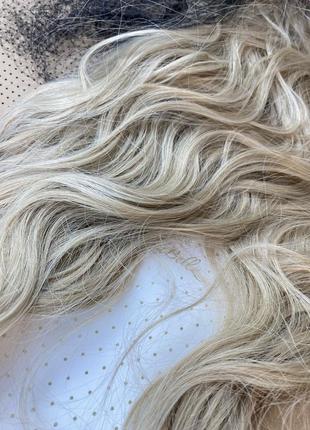 Хвост-шинон головдская волна блонд5 фото