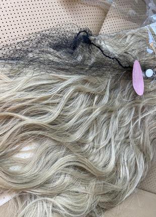 Хвост-шинон головдская волна блонд1 фото