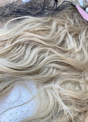 Хвост-шинон головдская волна блонд7 фото