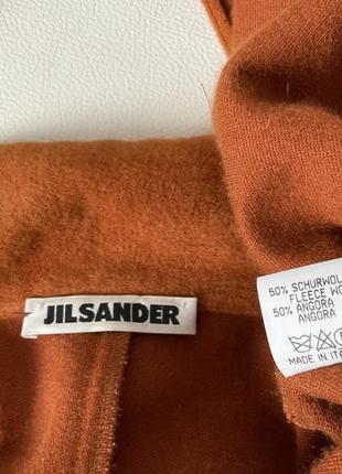 Jil sander пиджак из смеси шерсти и ангоры10 фото