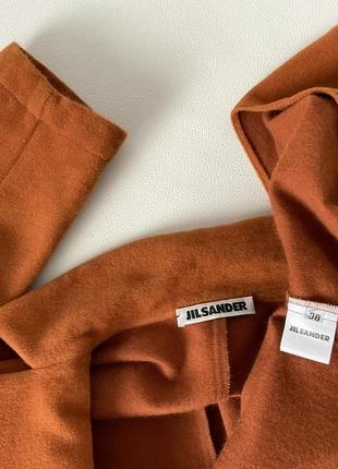 Jil sander пиджак из смеси шерсти и ангоры9 фото