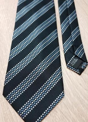 Conwell - галстук черная в полоску - мужская галстук мужской мужской4 фото