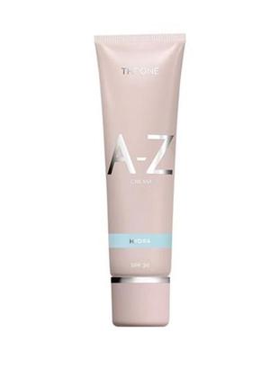 Мультифункціональний зволожуючий крем-тон для  обличчя the one a-z spf 30