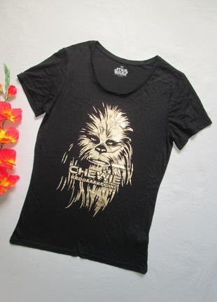 Крута фірмова легка футболка з золотою аплікацією star wars disneyland .