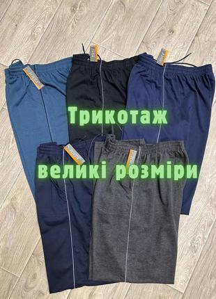 Чоловічі спортивні трикотажні штани штани