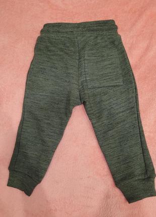 Утепленные брюки (джоггеры) f&amp;f 12-18мис2 фото
