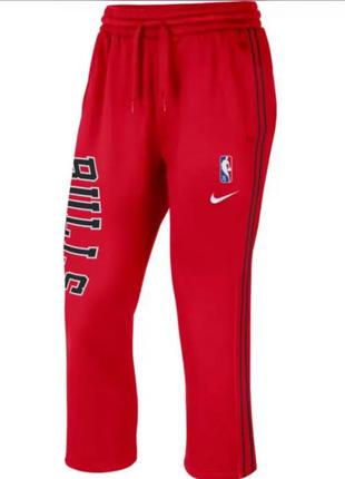 Спортивные штаны женские молодежные nike chicago bulls fleece sweatpants2 фото