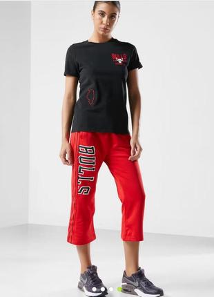 Спортивные штаны женские молодежные nike chicago bulls fleece sweatpants5 фото