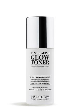 Кислотный тонер instytutum resurfacing glow toner