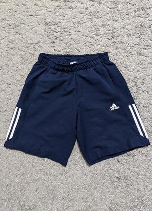 Шорты adidas essential, size s, полупояс резинка 34-44, бедра 58 длина от пояса 45