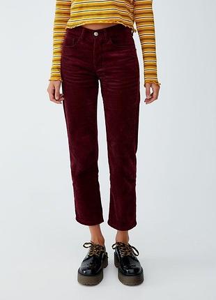 Штани вельветові pull&bear