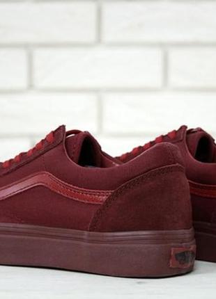 Кеды ванс олд, 36рр - 45рр v@ns old skool bordo
