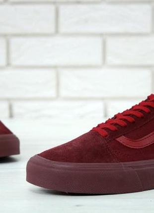 Кеды ванс олд, 36рр - 45рр v@ns old skool bordo