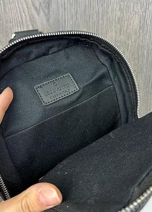 Модна чоловіча сумка-слінг на груди, сумка-слінг месенджер бананка3 фото