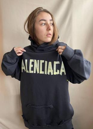 Худи в стиле balenciaga