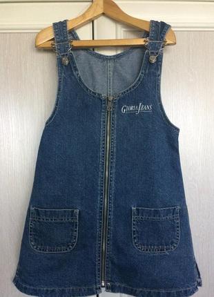Джинсовое платье-сарафан gloria jeans