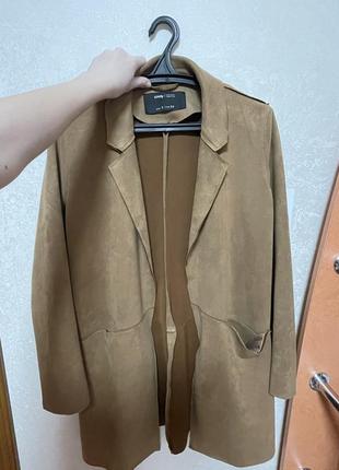 Пиджак коричневый