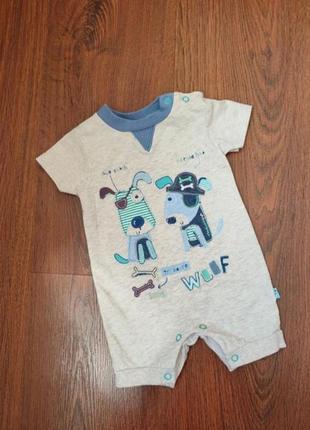 Комбинезон летний на мальчика. ромпер для малыша. песочник на мальчика