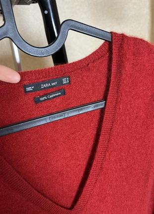 Кашемірова кофта zara пуловер кашемір р.m2 фото