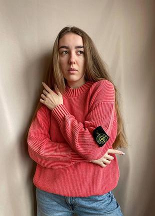 Светр в стилі stone island