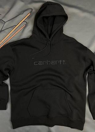 Carhartt худи флис ant-3 black1 фото