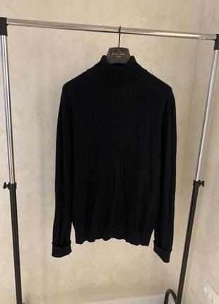 Чоловічий гольф светр пуловер ben sherman чорний