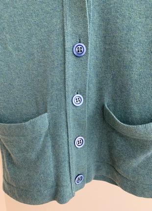 Вінтажний кашеміровий кардиган s fisher burlington arcade cashmere вінтаж 70х made in scotland ballantyne pringle of jaeger кашемір xs s7 фото